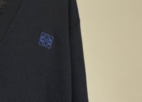 loewe 2024ss anagram cardigan dead stock