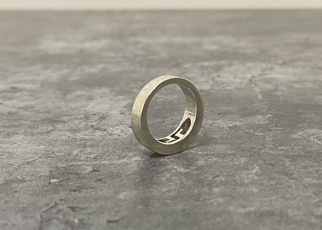 gucci decoration silver ring 14号