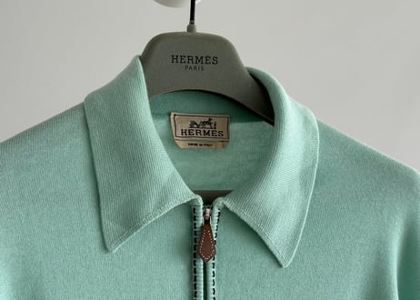 hermes zip up jacket
