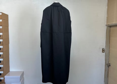 off white gabardine spring coat