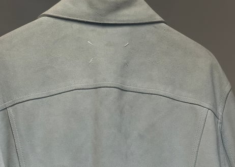 maison margiela leather jacket