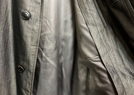 lanvin silk coat