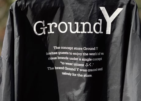groundY over size shirt dead stock