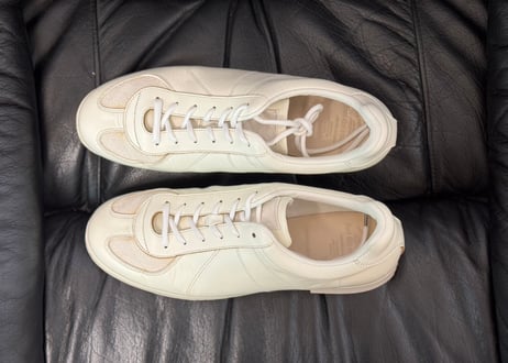 foot the coacher leather dress german trainer