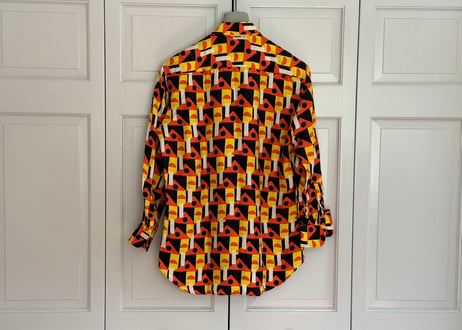 prada × holliday & brown silk shirt