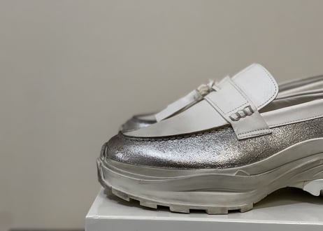 maison margiela retro fit tassel loafers