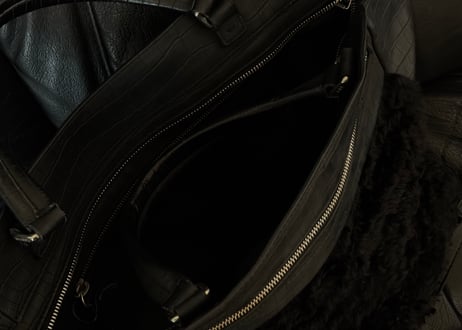 jilsander leather shoulder bag