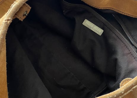 miumiu leather bag