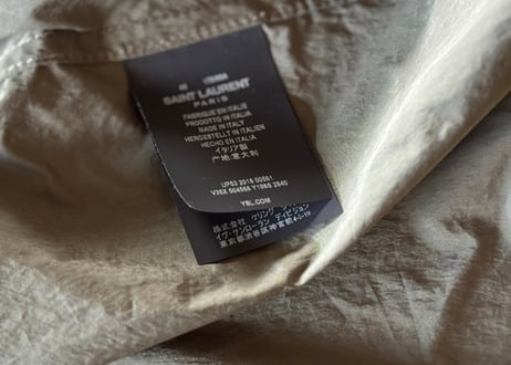 saint laurent military jacket