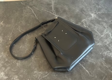 maison margiela leather shoulder bag