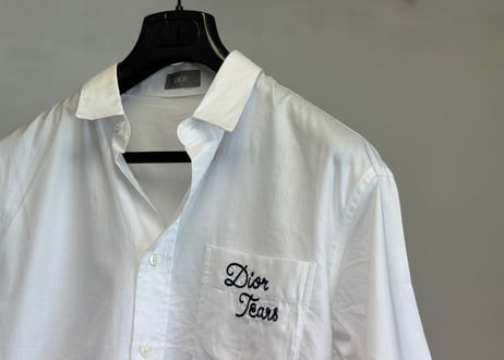 dior by "Kim Jones" 2023-24 denim tears embroidery shirt
