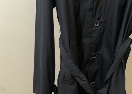 acne studios nylon trench coat