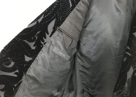 gucci silk jacket dead stock