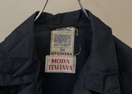80s made in Italy nylon coat