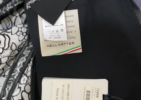 nelkater embroidery jacket dead stock