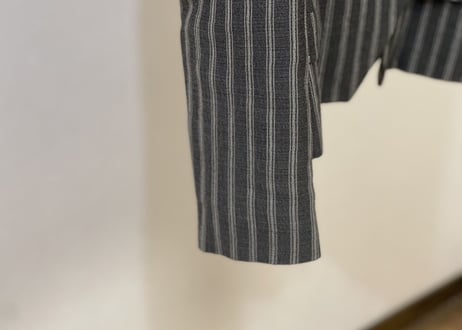 80s giorgio armani stripe set up suit