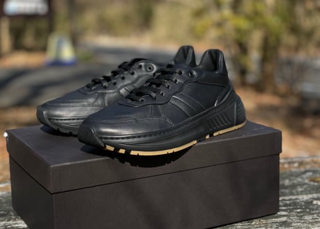 bottega veneta 2019aw leather sneakes black 41 dead stock