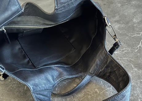 jilsander leather shoulder bag