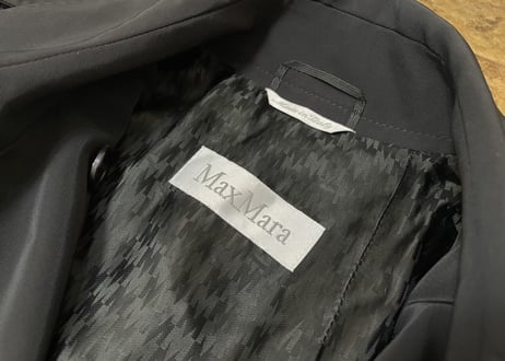 max mara double long coat