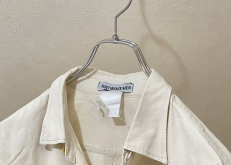 isseymiyake linen shirt
