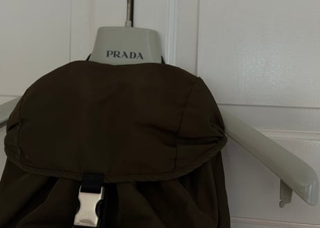 prada back pack