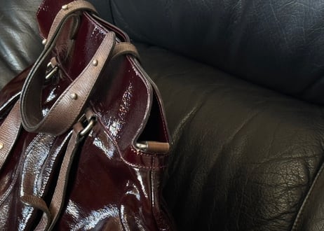 marni patent leather shoulder bag