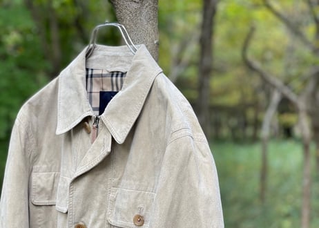 burberry suede coat
