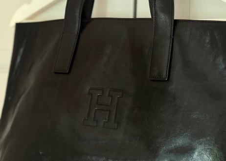 hirofu leather bag