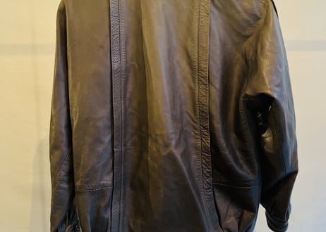 80's loewe leather blouson