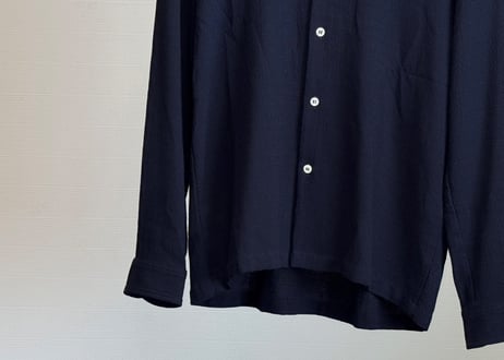 sefr back pleats shirt