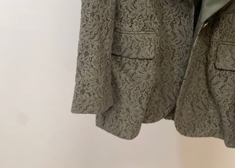 ermanno diermasanno 2021ss lace jacket dead stock