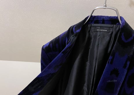 tom ford 2019aw velour jacket dead stock