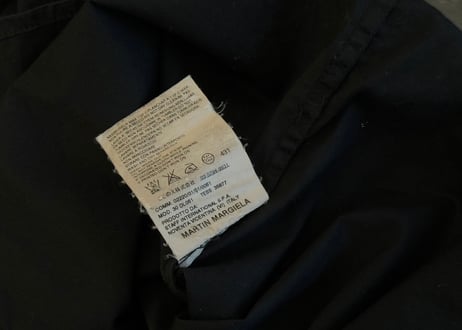 maison margiela "ここのえ期" black shirt