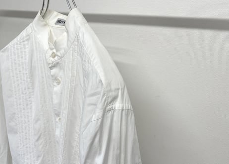 issey miyake tuck dress shirt