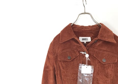 2019ss mm6 velour long coat dead stock