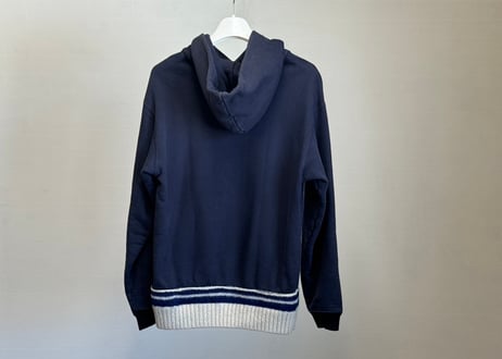 maison margiela knit switch hoodie