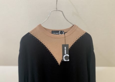 raf simons × fred perry  knit dead stock