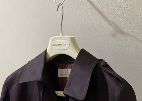 balenciaga trench coat