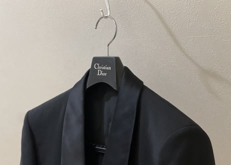 christian dior tuxedo set up suit dead stock
