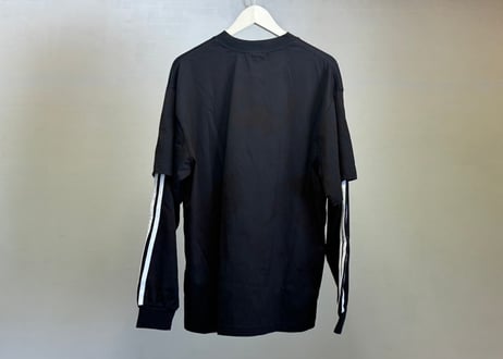 balenciaga adidas game shirt black