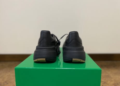 bottega veneta 2019aw leather sneakes black 41 dead stock