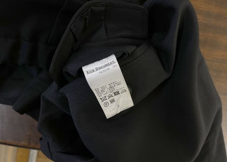 kics document eazy "袴" pants dead stock