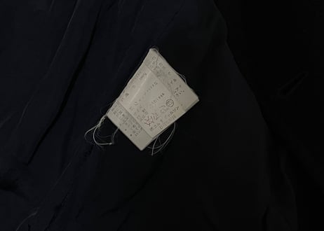 tricot comme des garçons coat