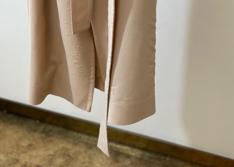 gucci double long coat