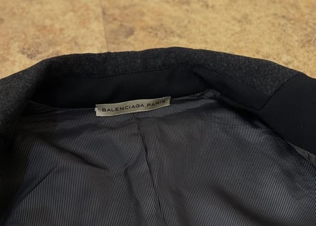 balenciaga "nicolas ghesquiere” short jacket