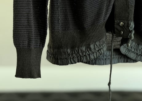 sacai linen cardigan
