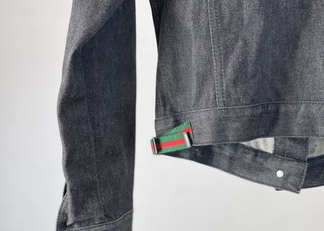gucci denim jacket dead stock