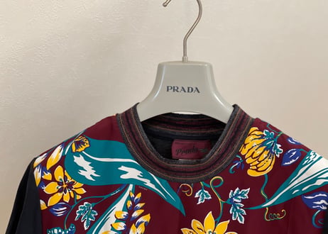 2014ss prada botanical pattern tops dead stock
