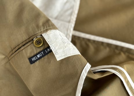 hermut lang 90s "本人期" jacket