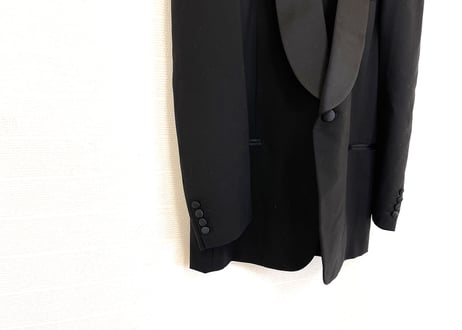 christian dior tuxedo set up suit dead stock
